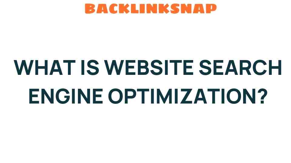 website-search-engine-optimization