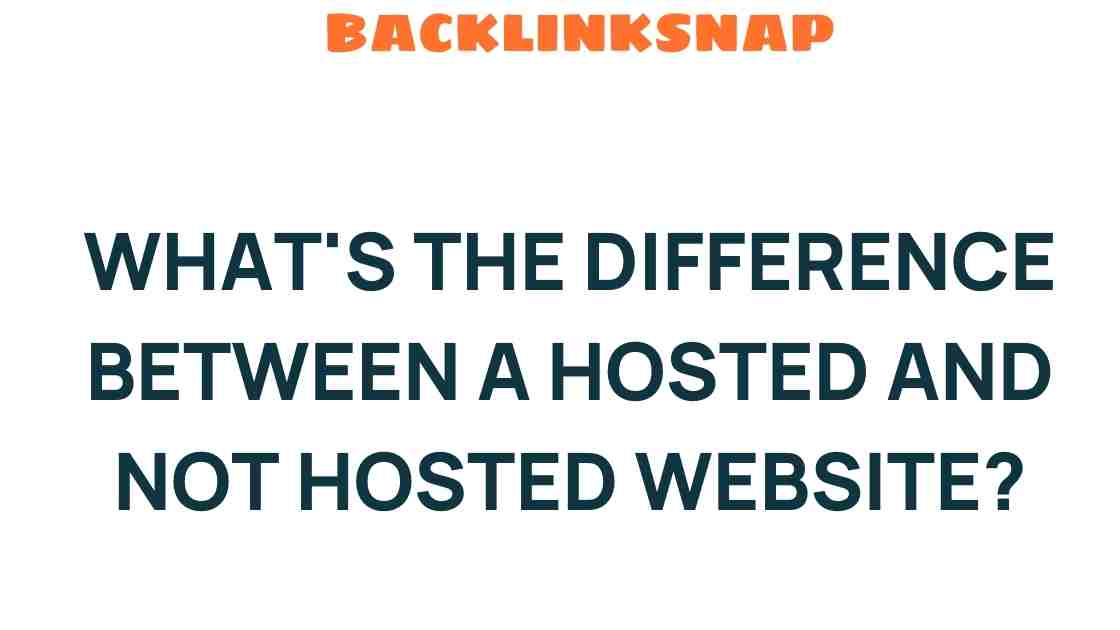 hosted-vs-not-hosted-website