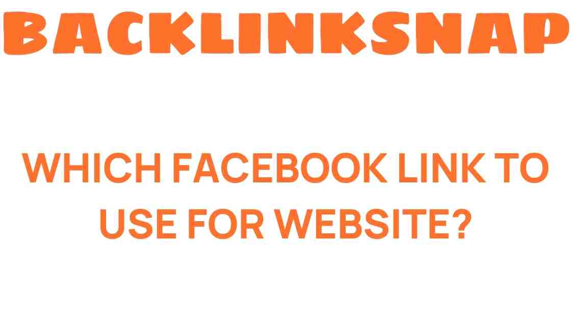 which-facebook-link-to-use-for-website