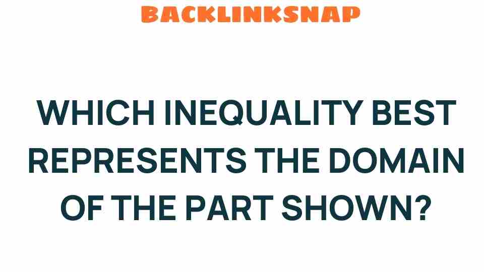 which-inequality-best-represents-domain