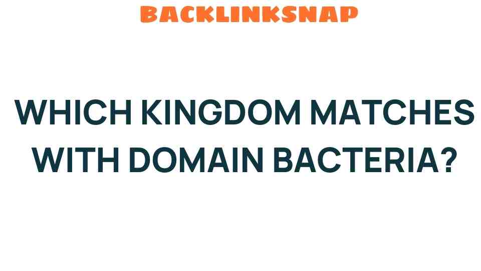 which-kingdom-matches-with-domain-bacteria