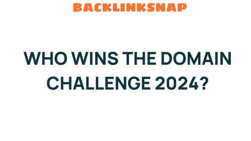 who-wins-domain-challenge-2024
