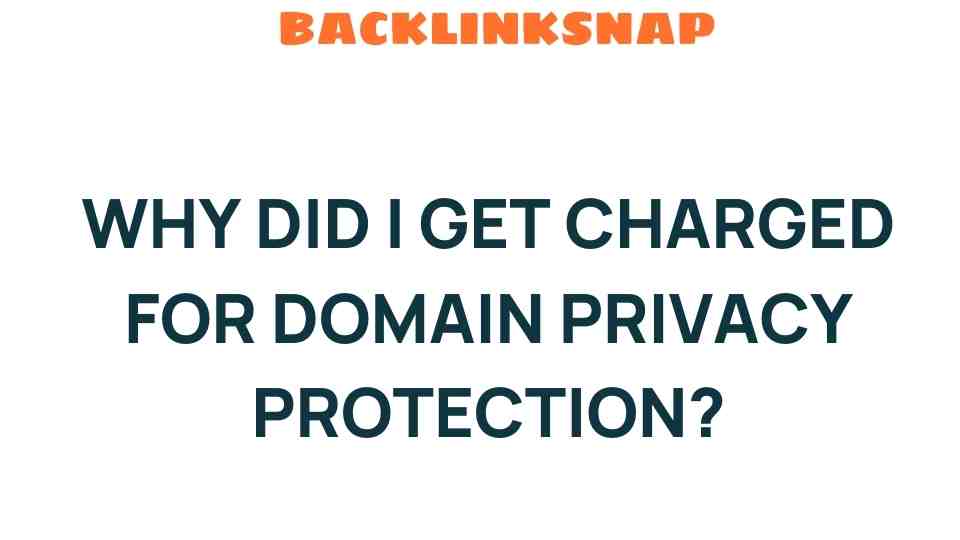 why-did-i-get-charged-domain-privacy-protection