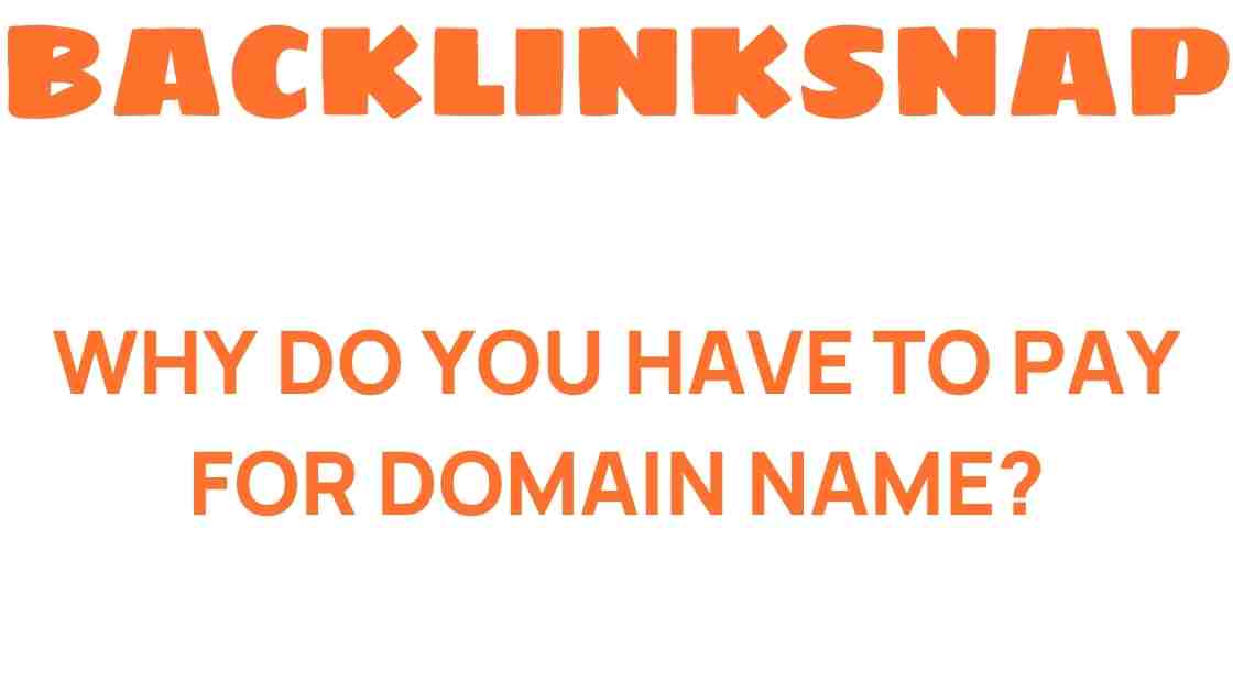 why-pay-for-domain-name